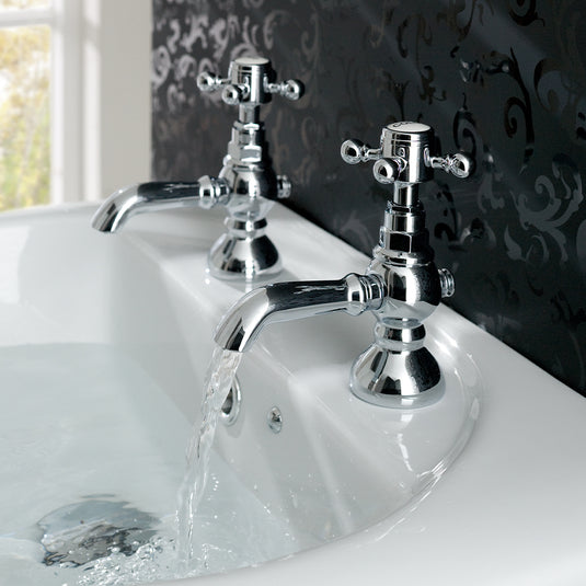 Eastbrook Portobello Basin Taps Chrome | 79.0004