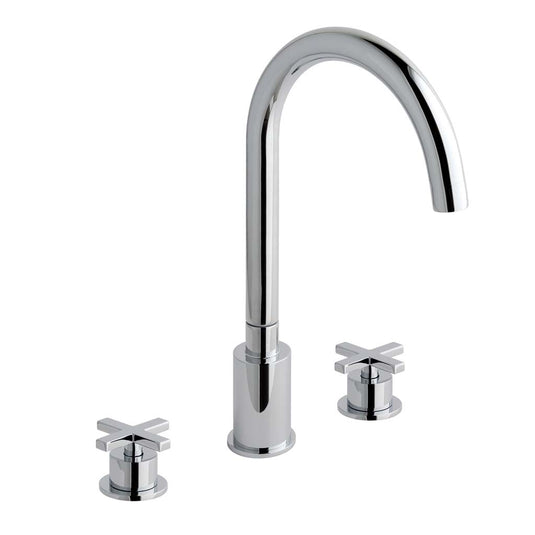 Eastbrook Prado Star 3 Hole Deck Basin Mixer Chrome | 79.0045
