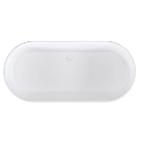 Eastbrook Putney 1590 x 740mm Freestanding Bath Gloss White | 33.0063