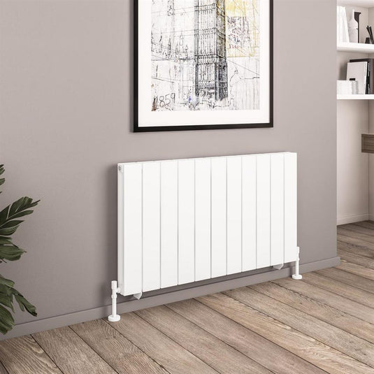 Eastbrook Queenswood 600 x 1067mm Aluminium Radiator Matt White | 81.0269