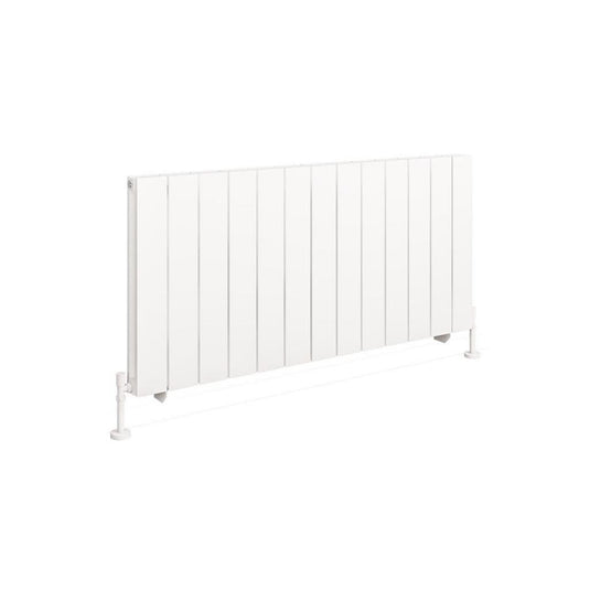 Eastbrook Queenswood 600 x 1261mm Aluminium Radiator Matt White | 81.0270