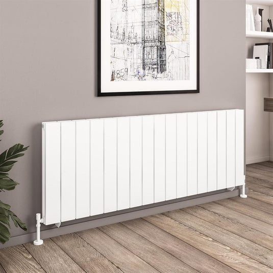 Eastbrook Queenswood 600 x 1649mm Aluminium Radiator Matt White | 81.0272
