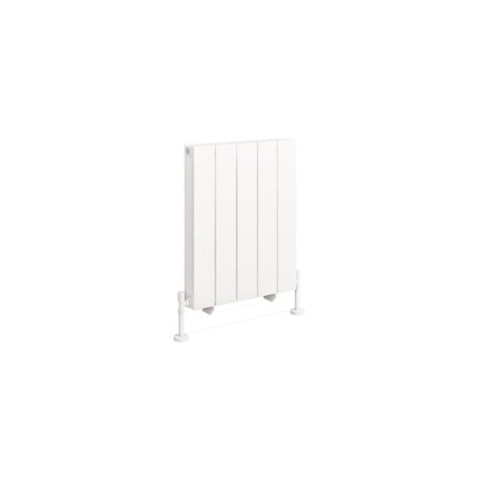 Eastbrook Queenswood 600 x 485mm Aluminium Radiator Matt White | 81.0265
