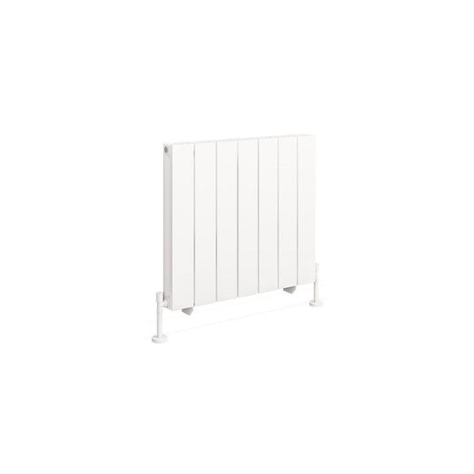 Eastbrook Queenswood 600 x 679mm Aluminium Radiator Matt White | 81.0267