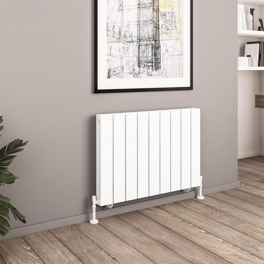 Eastbrook Queenswood 600 x 873mm Aluminium Radiator Matt White | 81.0268
