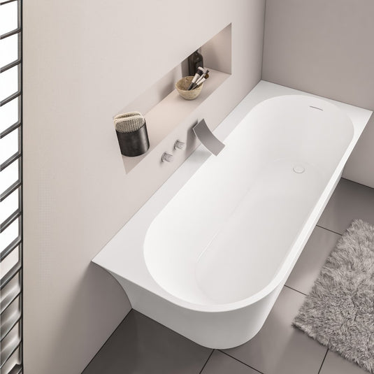 Eastbrook Radcot 1650 x 750mm Bath (LH) White | 33.0055