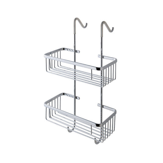 Eastbrook Rectangle Hanging Basket Chrome 275x125x510mm | 52.213