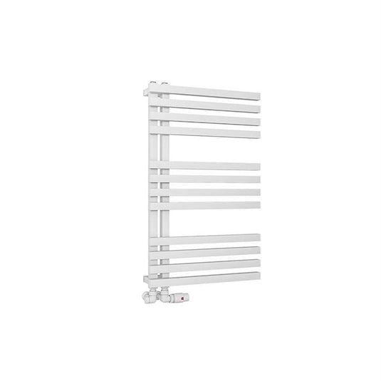 Eastbrook Reinbach 800 x 500mm Towel Rail Matt White | 89.1358