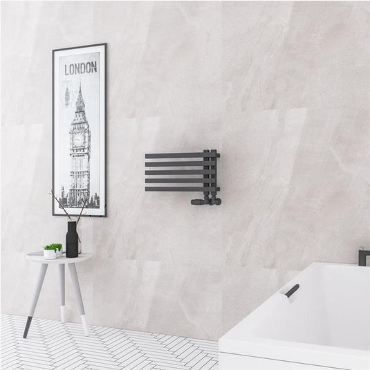 Eastbrook Reinbach Towel Rail 270x500mm Matt Anthracite | 89.1766