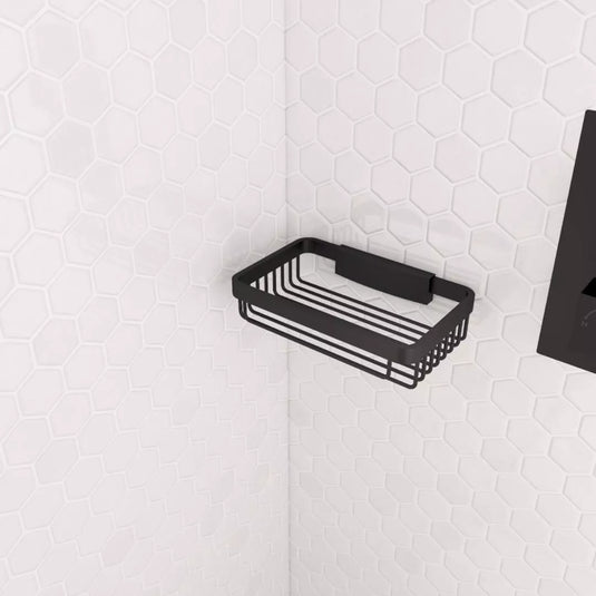 Eastbrook Removable Wall Basket Matt Black | 52.615 - Envy Bathrooms Ltd