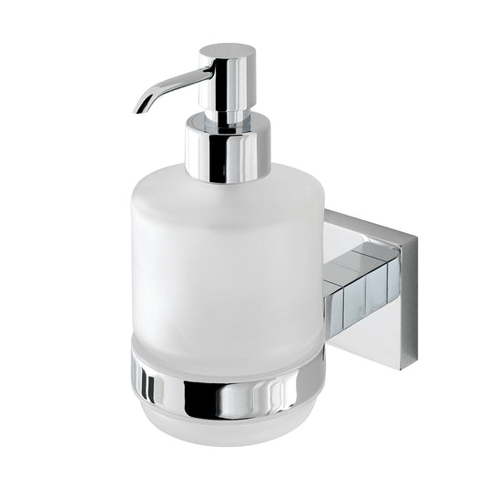 Eastbrook Rimini Glass Soap Dispenser Chrome | 52.104