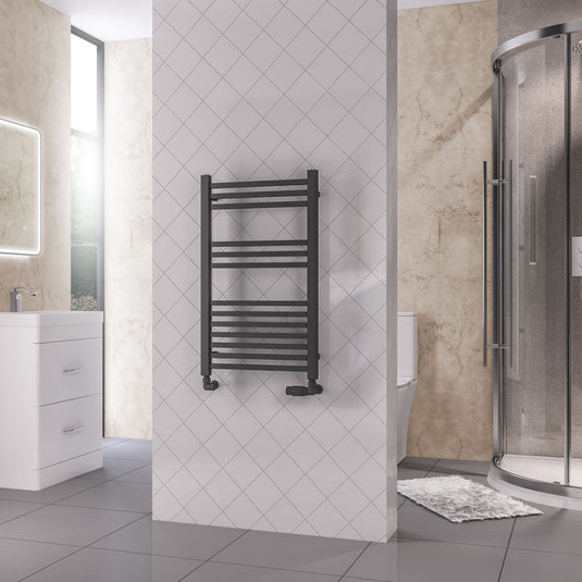 Eastbrook Rion Towel Multirail 800x500mm Matt Anthracite | 89.1677