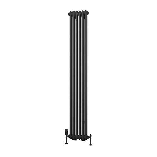 Eastbrook Rivassa 2 1800 x 293mm Column Radiator Matt Anthracite | 81.0018