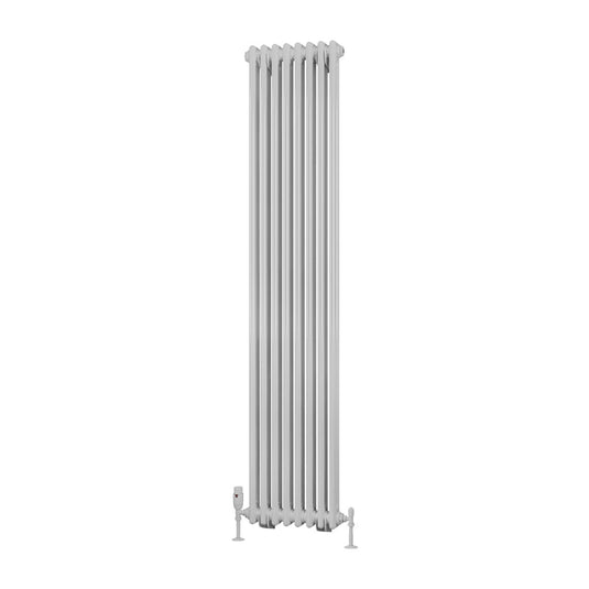 Eastbrook Rivassa 2 1800 x 383mm Column Radiator Gloss White | 81.0003