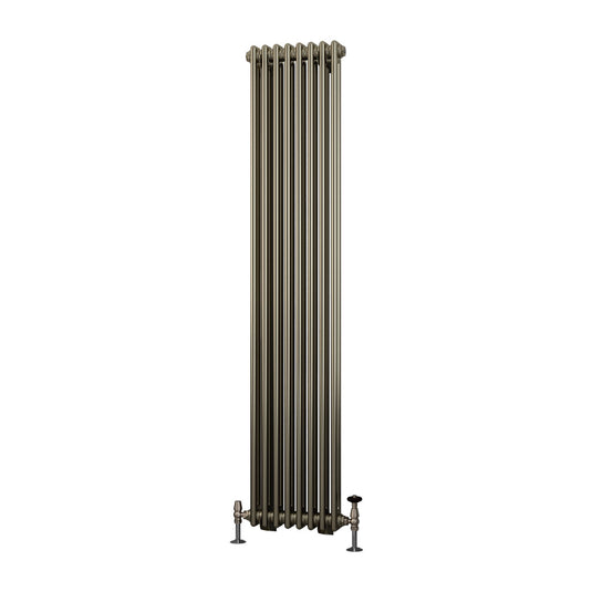 Eastbrook Rivassa 2 Column Radiator 1800 x 383mm Bronze Effect | 81.0113