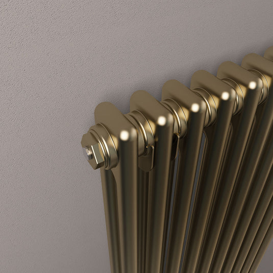 Eastbrook Rivassa 2 Column Radiator 1800 x 473mm Bronze Effect | 81.0112