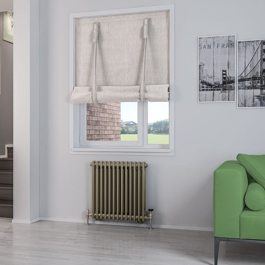 Eastbrook Rivassa 2 Column Radiator 600 x 608mm Bronze Effect | 81.0108