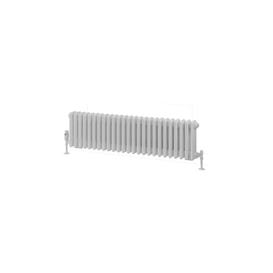 Eastbrook Rivassa 3 300 x 1148mm Column Radiator Gloss White | 81.0013