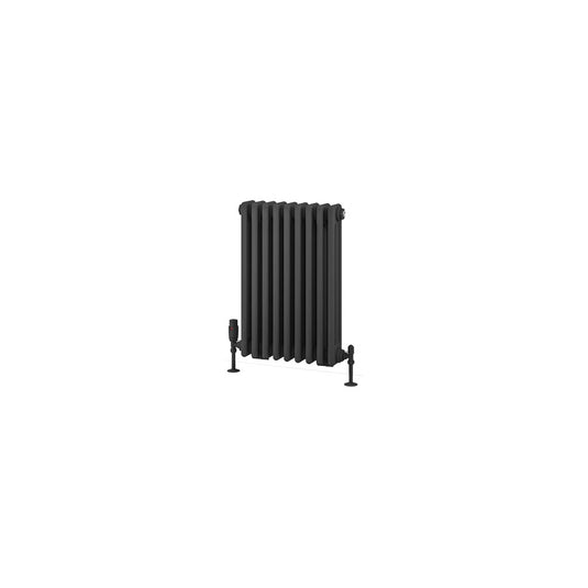 Eastbrook Rivassa 3 600 x 428mm Column Radiator Matt Anthracite | 81.0050