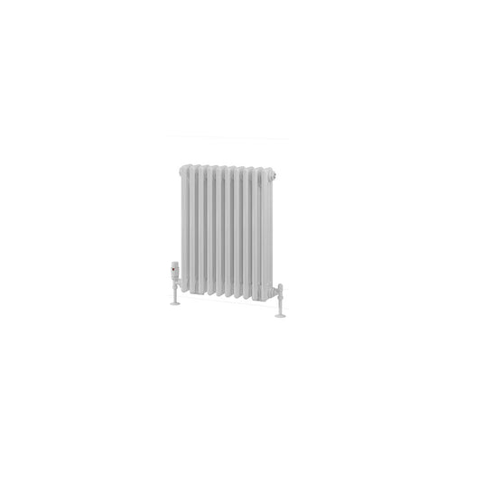 Eastbrook Rivassa 3 600 x 473mm Column Radiator Gloss White | 81.0043