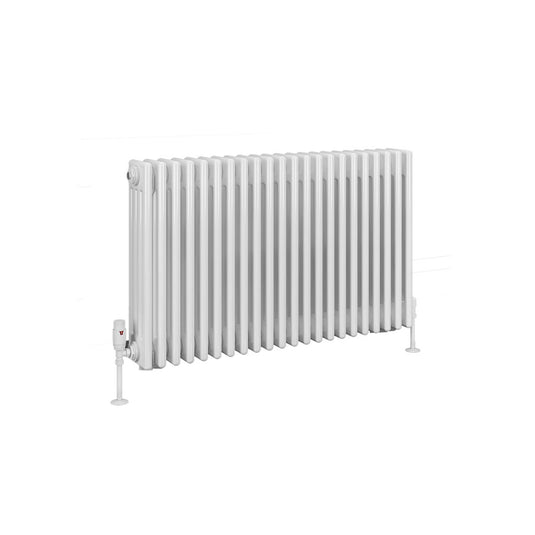 Eastbrook Rivassa 4 Column Radiator 600 x 1010mm - Gloss White | 81.0074