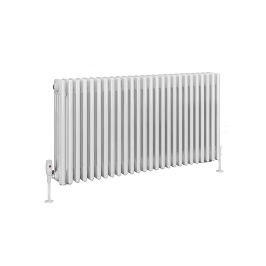 Eastbrook Rivassa 4 Column Radiator 600 x 1190mm - Gloss White | 81.0075