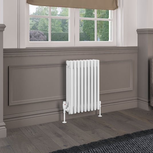 Eastbrook Rivassa 4 Column Radiator 600 x 425mm Gloss White | 81.0071