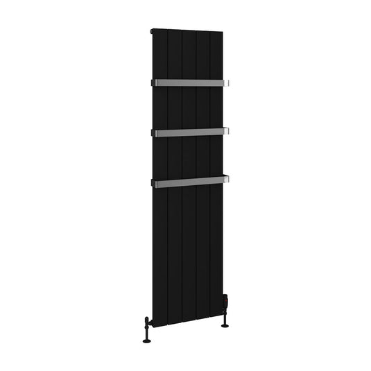 Eastbrook Rosano 1800 x 470mm Aluminium Radiator Matt Black | 86.0009