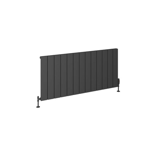 Eastbrook Rosano 600 x 1230mm Aluminium Radiator Matt Anthracite | 86.0023