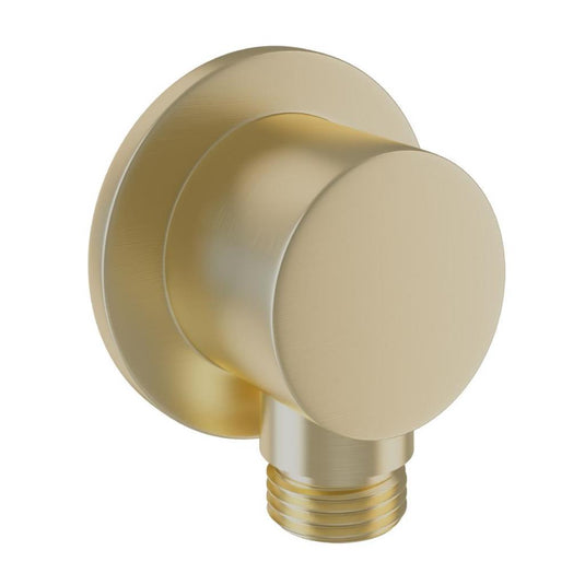 Eastbrook Round Outlet Elbow - Brushed Brass | 60.1074