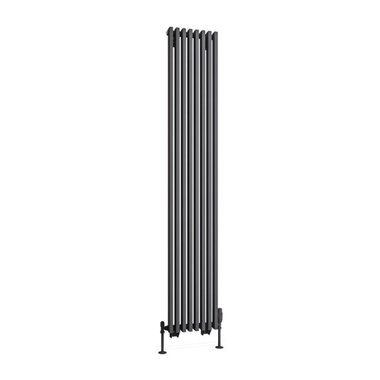 Eastbrook Rowsham 1800 x 300mm Radiator Matt Anthracite | 89.0109