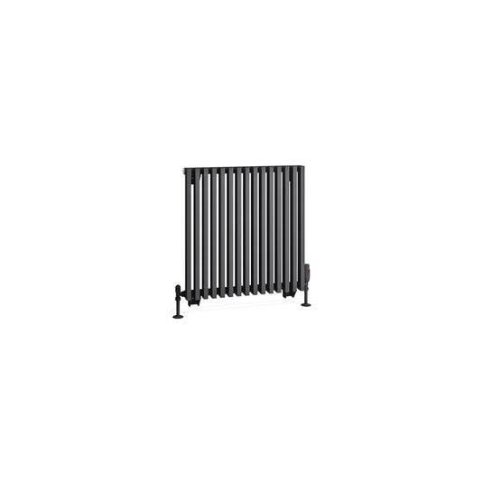 Eastbrook Rowsham 600 x 580mm Radiator Matt Anthracite | 89.0105
