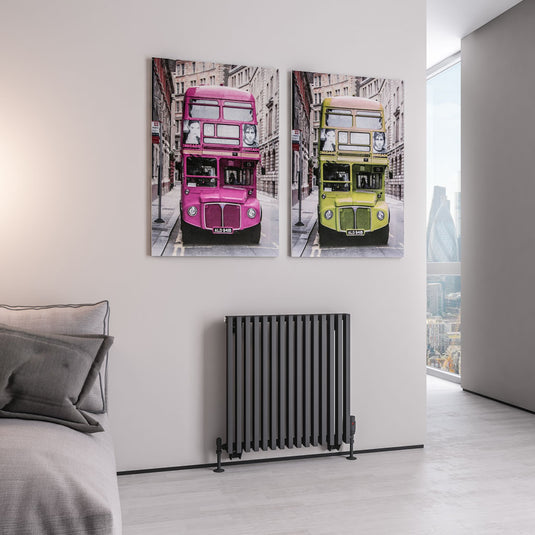 Eastbrook Rowsham 600 x 580mm Radiator Matt Anthracite | 89.0105