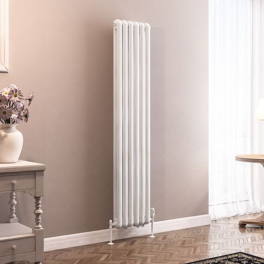 Eastbrook Rubano 1800 x 383mm Radiator Gloss White | 81.0058
