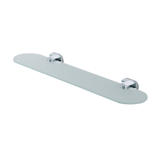 Eastbrook Salerno 500mm Glass Shelf Chrome | 52.031