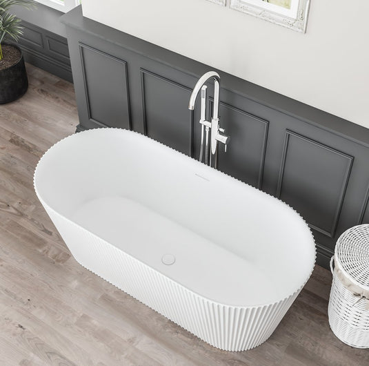 Eastbrook Sandford 1650mm Freestanding Bath (Inc Waste) White | 33.0052