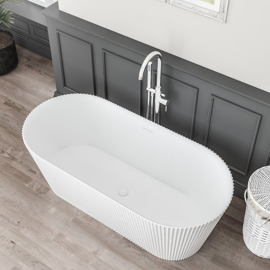 Eastbrook Sandford 1650mm Freestanding Bath (Inc Waste) White | 33.0052