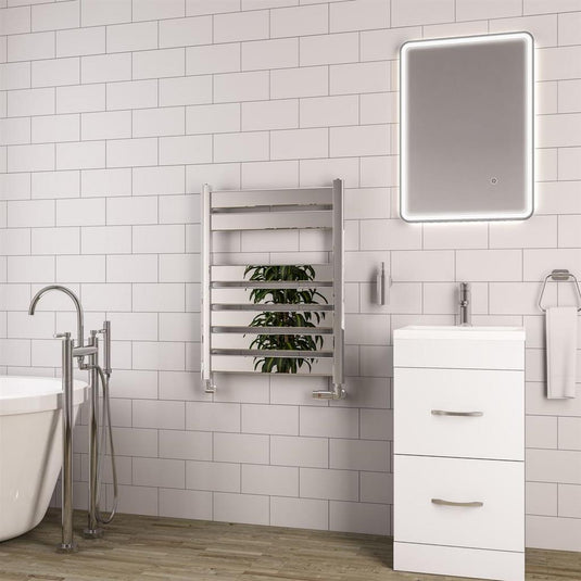 Eastbrook Santero 800 x 600mm Towel Rail Chrome | 89.1323