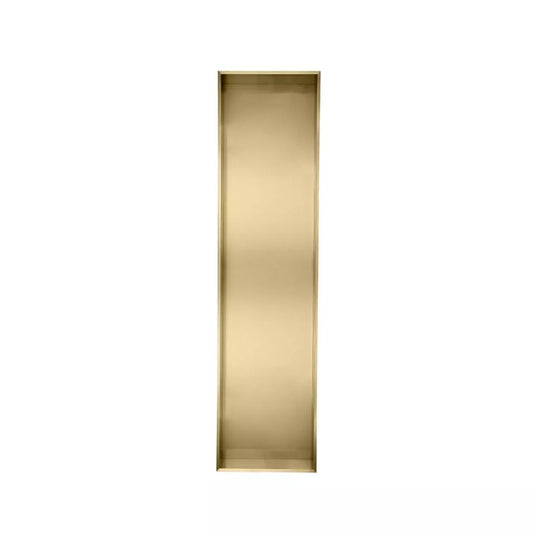 Eastbrook Shower Niche 1200 x 300mm Brushed Brass | 52.723 - Envy Bathrooms Ltd