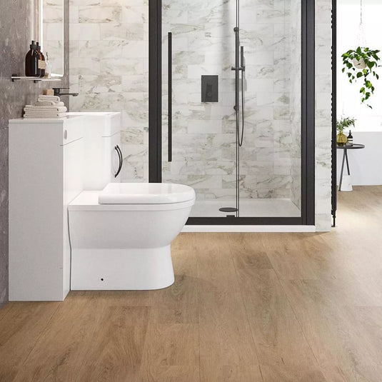 Eastbrook SPC Flooring Wood Collection 1220 x 183mm Golden Oak Textured | 31.0003 - Envy Bathrooms Ltd