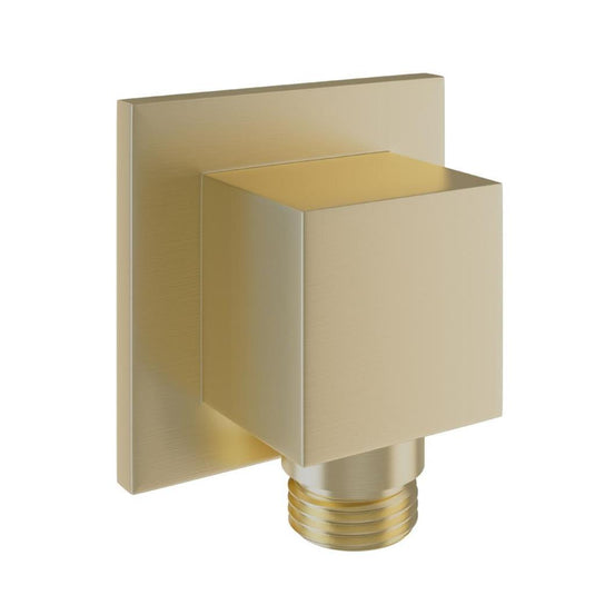 Eastbrook Square Outlet Elbow Brushed Brass | 60.1071