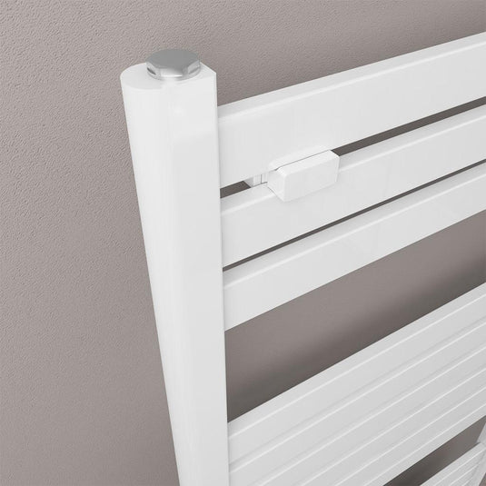 Eastbrook Staverton 600 x 400mm Towel Rail Gloss White | 41.0136