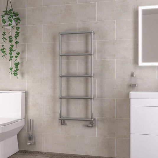 Eastbrook Stour 1195 x 500mm Towel Radiator Chrome | 41.1018