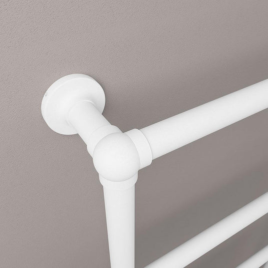 Eastbrook Stour 1195 x 600mm Towel Rail Matt White | 41.0434