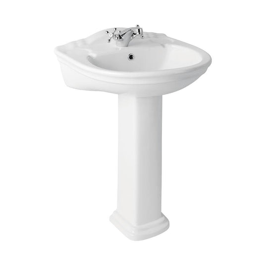 Eastbrook Tamarind 560mm Basin 1TH White | 26.0019