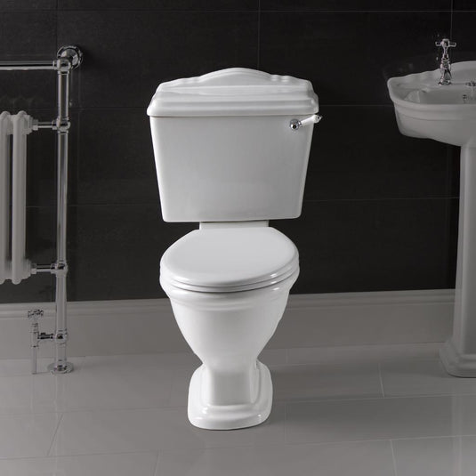 Eastbrook Tamarind Cistern inc Lever Flush Fittings White | 26.0018