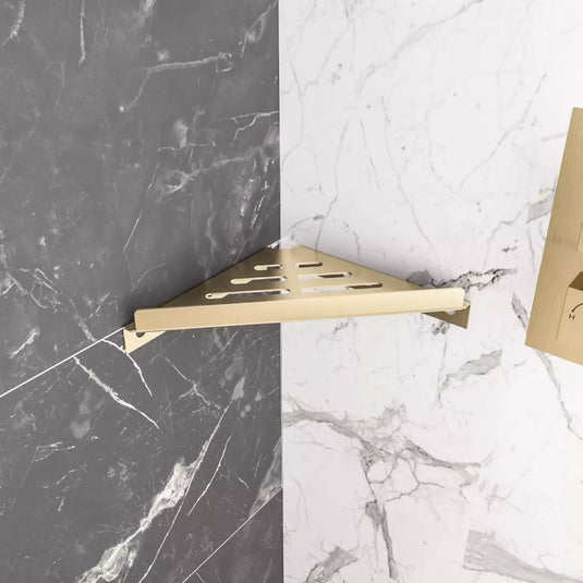 Eastbrook Tile Grout Shelf Brushed Brass | 52.603 - Envy Bathrooms Ltd