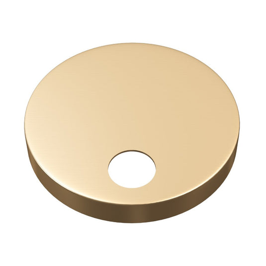 Eastbrook Toilet Seat Hinged Cover Caps & Fixings (60mm) Brushed Brass | 26.1016