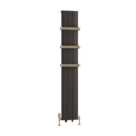 Eastbrook Trent 1800 x 280mm Aluminium Radiator Matt Anthracite | 41.0479