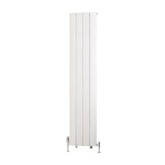 Eastbrook Trent 1800 x 375mm Aluminium Radiator Matt White | 41.0475